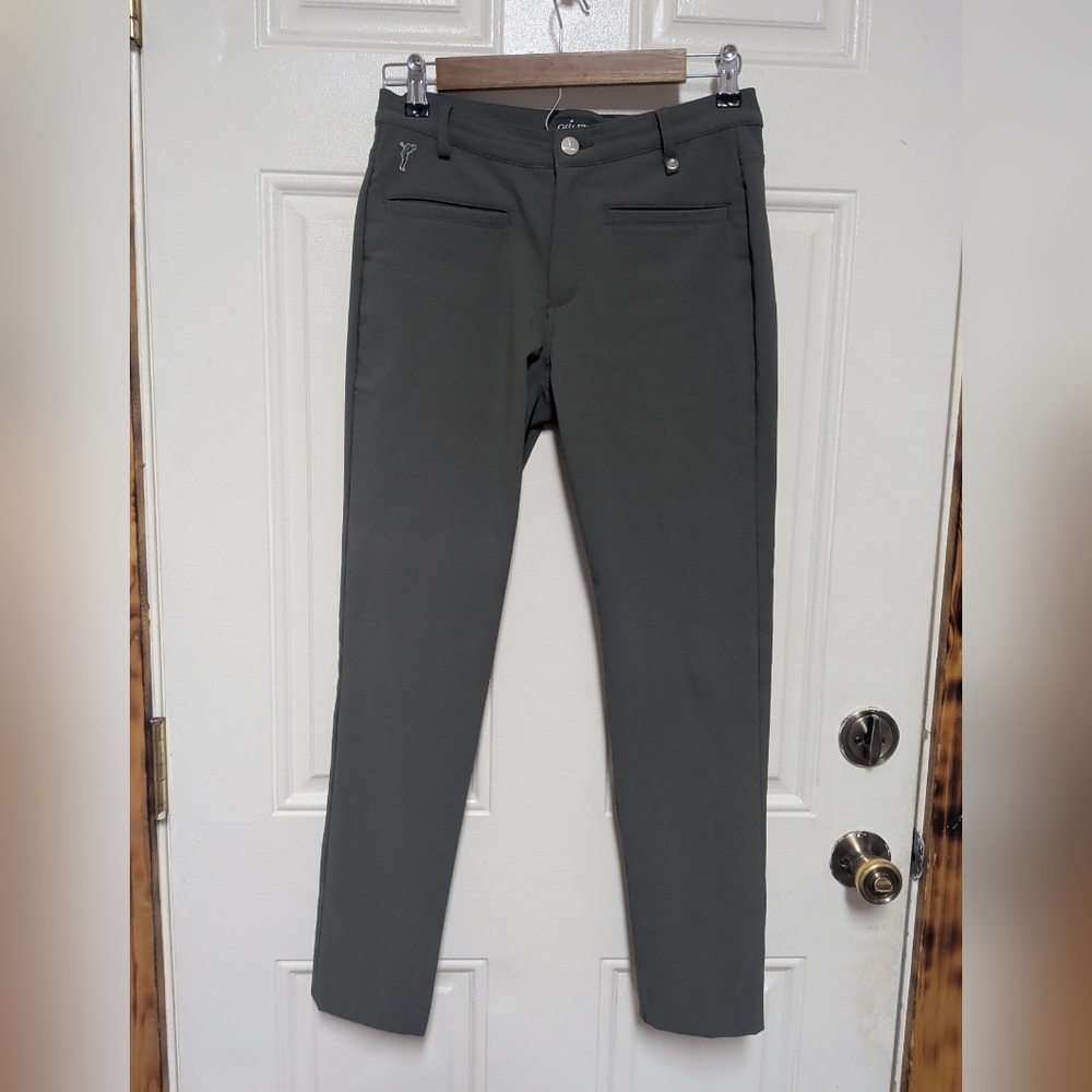GOLFINO Gray Active Golf Sports Pants Trousers  Women's Size 4 Outdoor